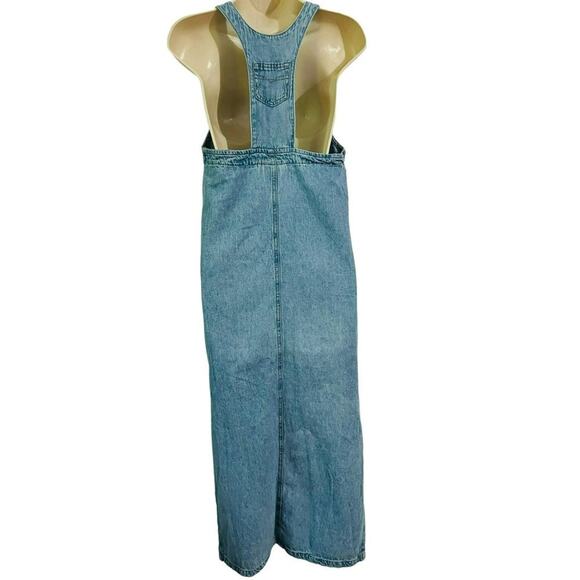 Vintage NY Style Denim Sleeveless Dress Jean Womens Small - Picture 9 of 9